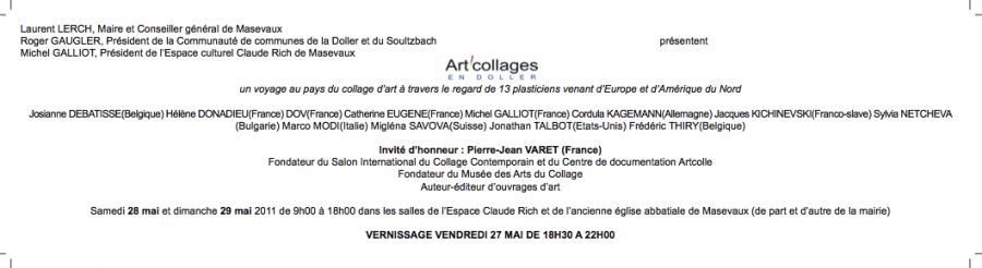 exposition international masevaux (France) maggio 2011