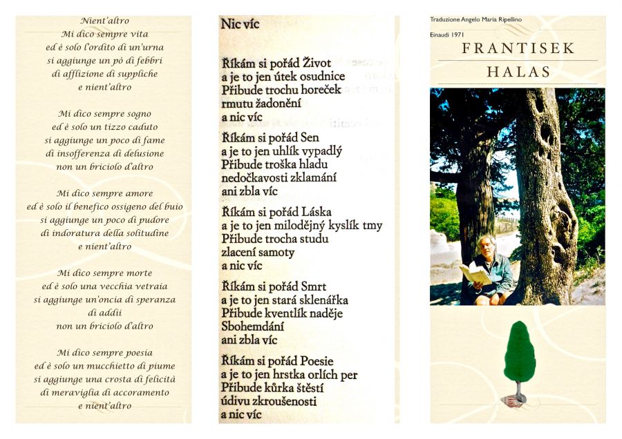 Nient'altro (Nic vic) di Frantisek Halas